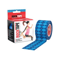 Кінезіо тейп RockTape Design (5см х 5м) Голубой узор