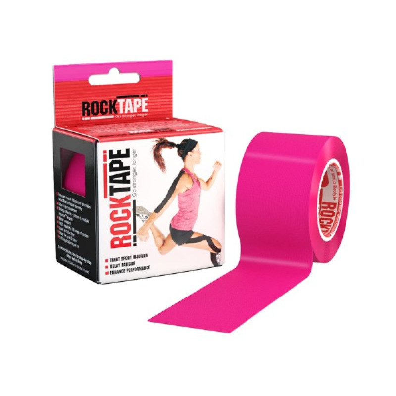 Кінезіо тейп RockTape Classic (5см х 5м) Зеленый