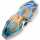 Окуляри для плавання Aqua Speed TIKI 63121 блакитний, жовтий Діт One Size