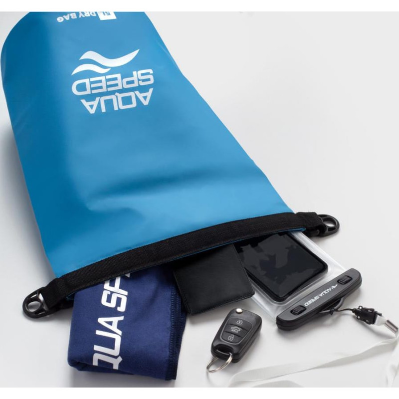 Герметична сумка Aqua Speed Dry Bag 5L 63235 синій Уні 35 х 28 см