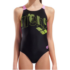Купальник закритий для дівчат Arena TALES SWIMSUIT V BACK
