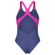Купальник закритий для жінок Arena SPIDER WEB SWIMSUIT V BACK