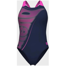 Купальник закритий для жінок Arena BRIGHT GLARE SWIMSUIT V BACK