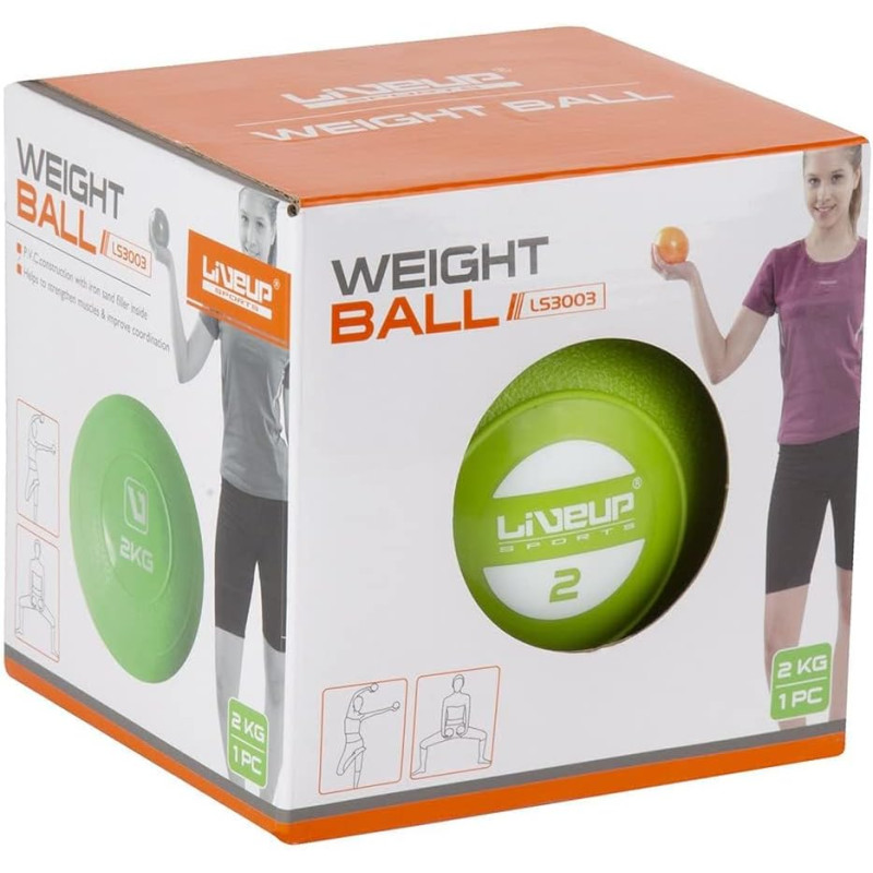 Медбол м'який LiveUp SOFT WEIGHT BALL