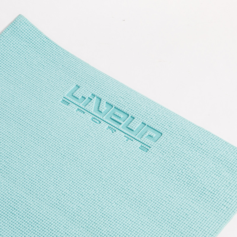 Килимок для йоги з принтом LiveUp PVC YOGA MAT