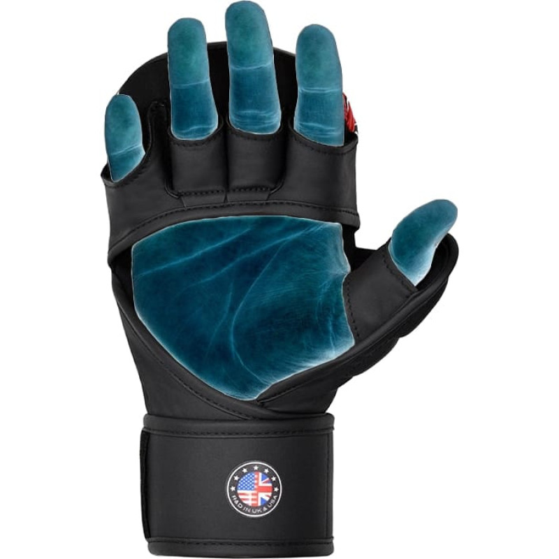Тренувальні рукавиці RDX Grappling Gloves Shooter New Aura F17