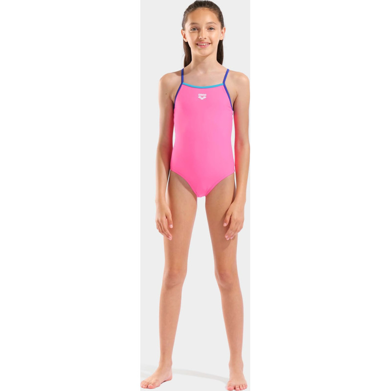 Купальник закритий для дівчат Arena SWIMSUIT LIGHT DROP SOLID рожевий Діт 164 см