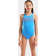 Купальник закритий для дівчат Arena GRAPHIC SWIMSUIT V BACK блакитний Діт 128 см