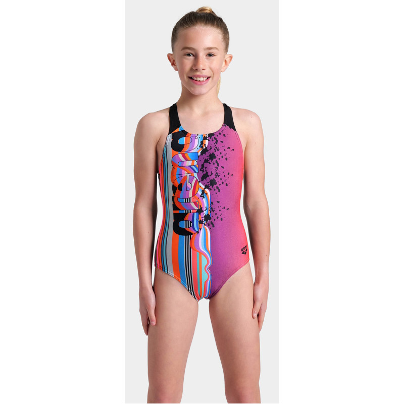 Купальник для дівчат Arena PALETTE SWIMSUIT SWIM PRO BACK