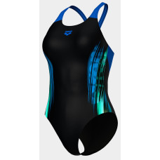 Купальник закритий для жінок Arena BREATH SWIMSUIT V BACK LB
