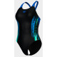 Купальник закритий для жінок Arena BREATH SWIMSUIT V BACK LB