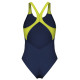 Купальник закритий для жінок Arena BREATH SWIMSUIT V BACK LB