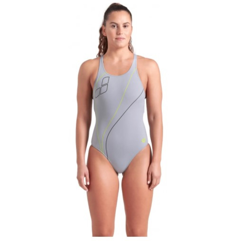 Купальник закритий для жінок Arena TRAIL SWIMSUIT V BACK