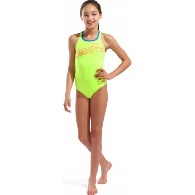Купальник закритий для дівчат Arena LOGO SWIMSUIT SWIM PRO