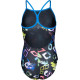 Купальник закритий для дівчат Arena GRAFFITI SWIMSUIT LIGHT DROP B