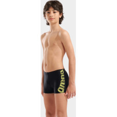 Плавки-шорти для хлопчиків Arena GRAPHIC SWIM SHORT чорний, жовтий Діт 152 см