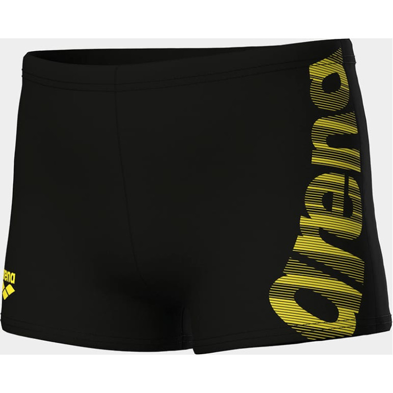 Плавки-шорти для хлопчиків Arena GRAPHIC SWIM SHORT чорний, жовтий Діт 152 см