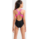 Купальник для дівчаток Arena LIT LOGO SWIMSUIT V BACK