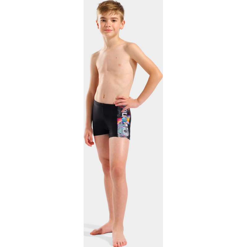 Плавки для хлопчиків Arena LIT LOGO SWIM SHORT чорний Діт 140 см