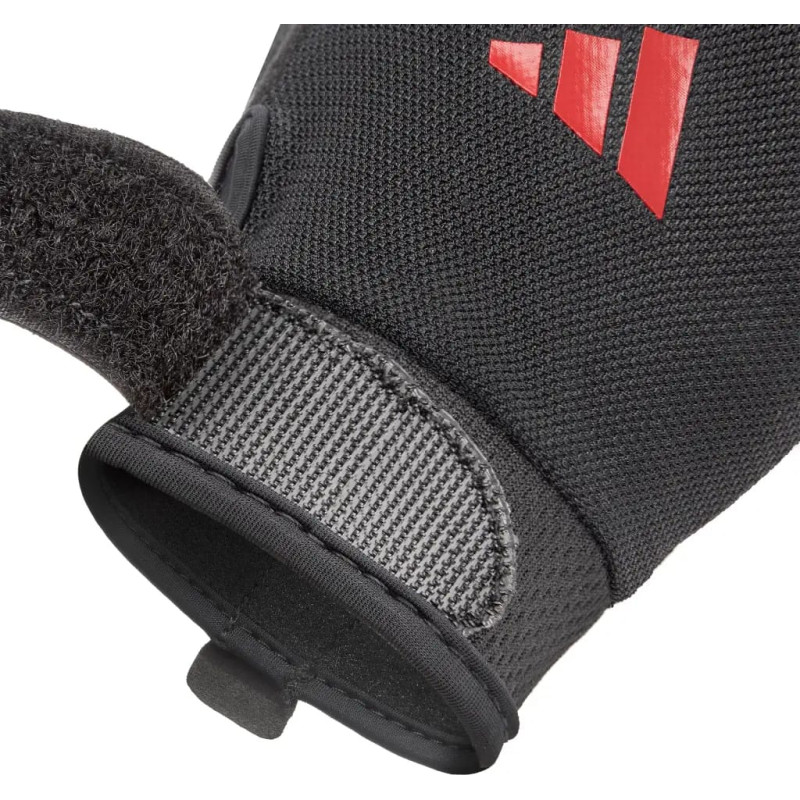 Рукавички для тренінгу Adidas Essential Training Gloves чорний, червоний Уні M
