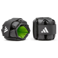 Обважнювачі для щиколотки/зап'ястя Adidas Performance Ankle/Wrist Weights - 4 чорний, зелений Уні 2.0 кг