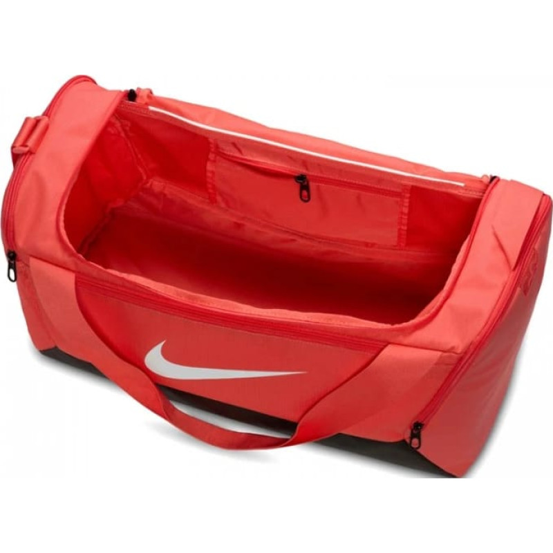 Сумка Nike NK BRSLA S DUFF - 9.5 41L червоний, чорний Уні 51 x 28 х 28 см