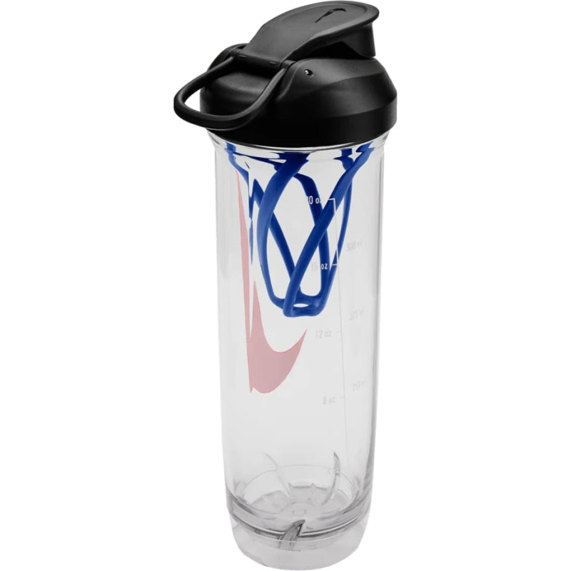 Пляшка Nike TR RECHARGE SHAKER BOTTLE 2.0 24 OZ синій, червоний, чорний Уні 709 мл