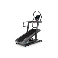 Беговая дорожка электрическая inSPORTline Hill Lite, беговое полотно 140×46 см, 2,5 л.с., чёрная