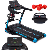 Электрическая беговая дорожка THUNDER CORE-DS-BLACK, 56x135 см, 3,5 л.с., до 180 кг, чёрная