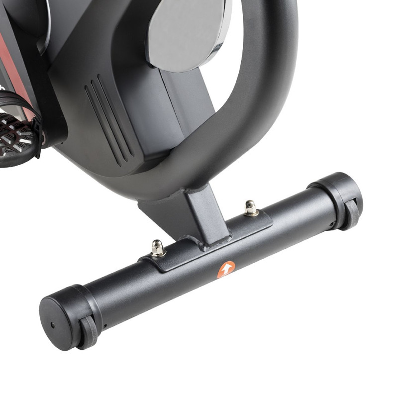 Велотренажер горизонтальний магнітний inSPORTline Greod чорний