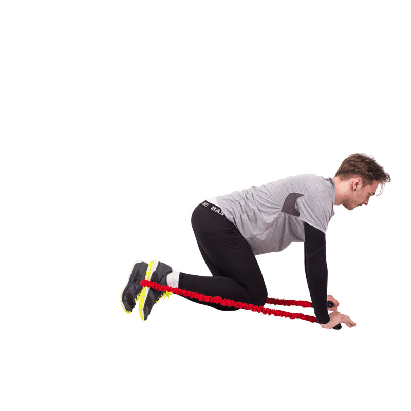 Стрічка-еспандер для вправ inSPORTline Morpo RS693 червона