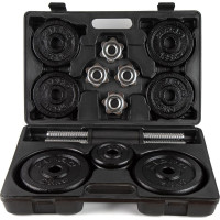 Гантелі розбірні у кейсі ZIPRO Cast Iron, 2 x 10 кг