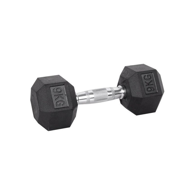 Гантель шестигранна inSPORTline Hexsteel 9 кг