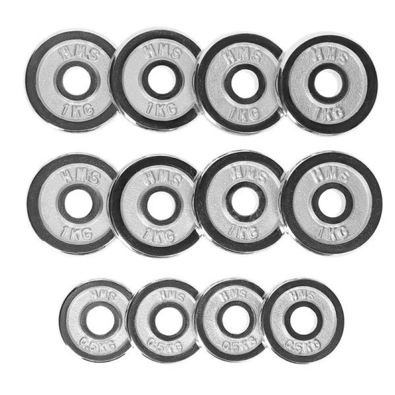 Гантелі розбірні в кейсі HMS STC15, 15 кг