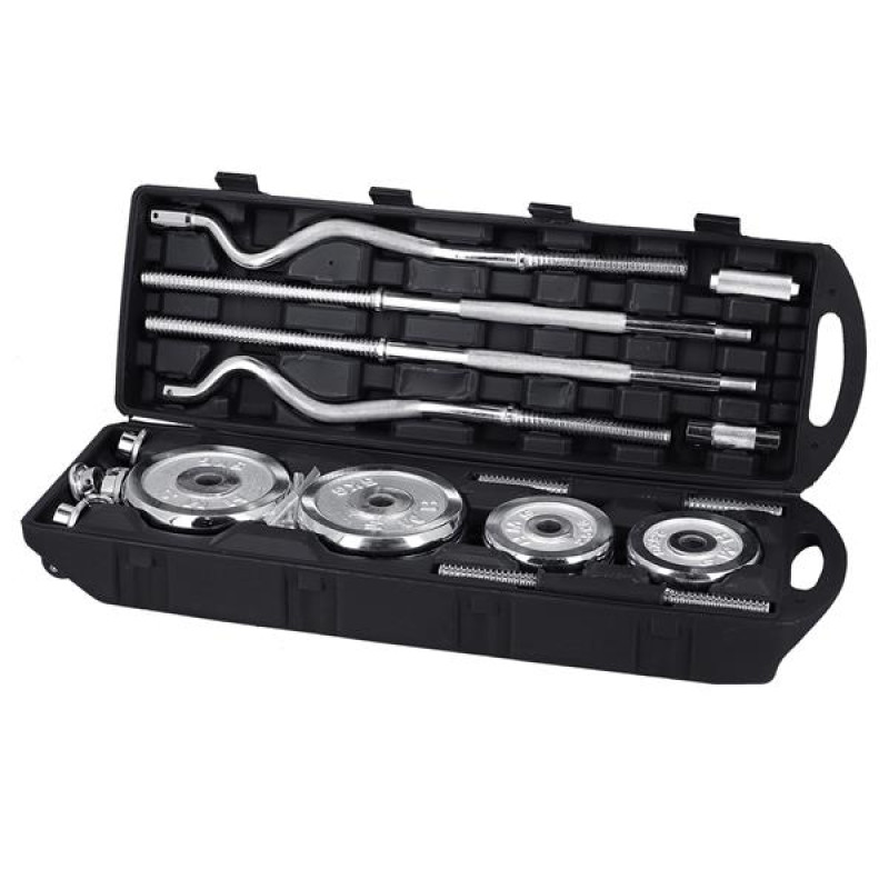 Гантелі розбірні в кейсі HMS STC55, 55 кг