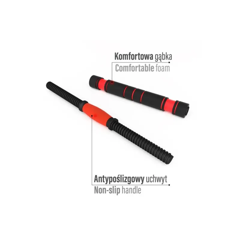 Гантелі розбірні HMS SGN130 PRO 6-в-1 зі штангою та гирями 30 кг