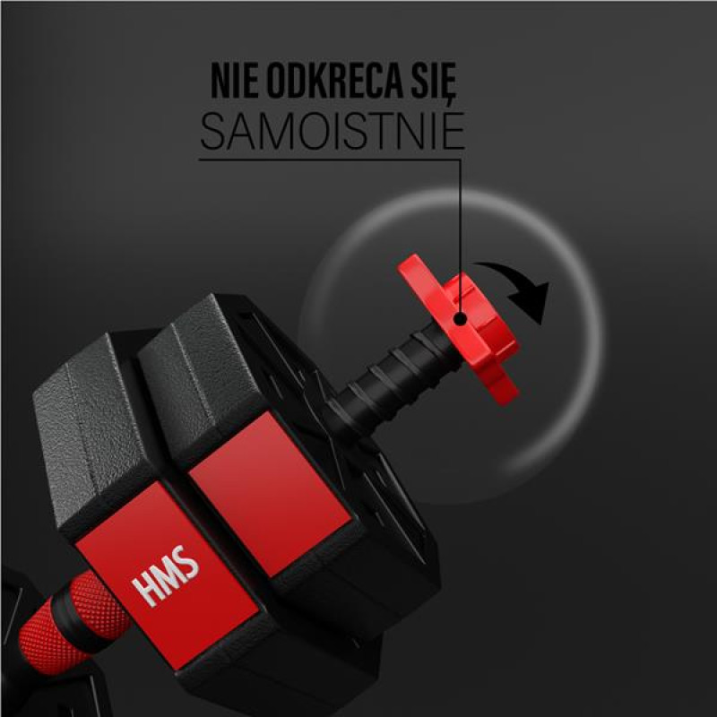 Набір композитні штанга та гантелі 15 кг HMS SGC15