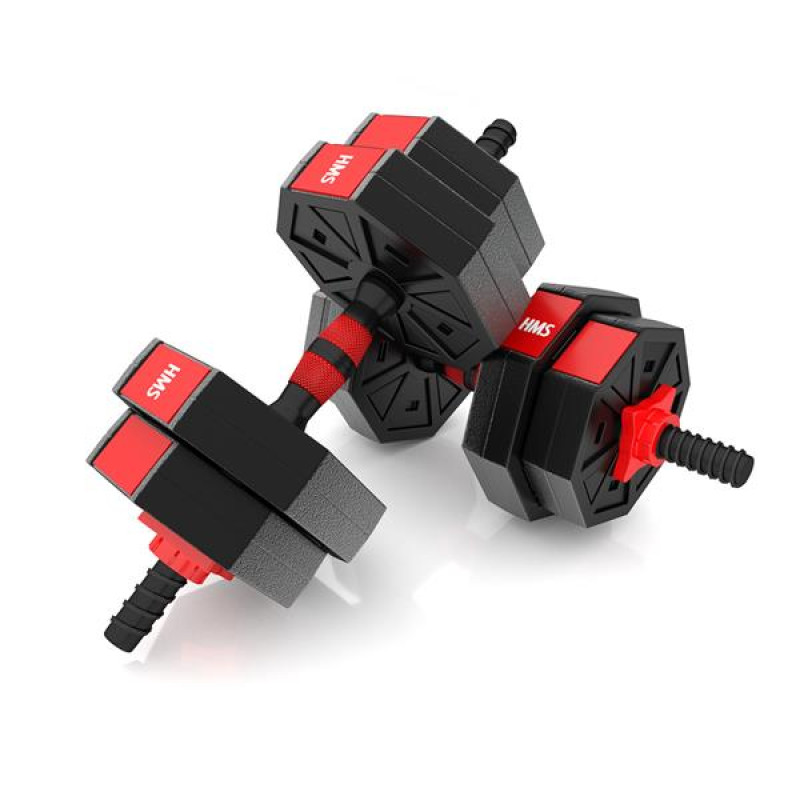 Набір композитні штанга та гантелі 15 кг HMS SGC15