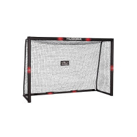 Ворота футбольні Hudora Pro Tect 240 x 160 см, чорні