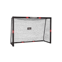 Ворота футбольні Hudora Pro Tect 240 x 160 см, чорні