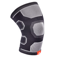 Наколінник Adidas Innwell L, чорно-сірі