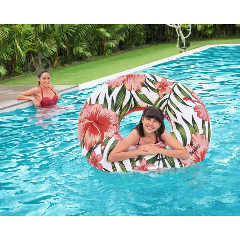 Коло надувне для плавання Bestway 36237 рожеве, 119 см