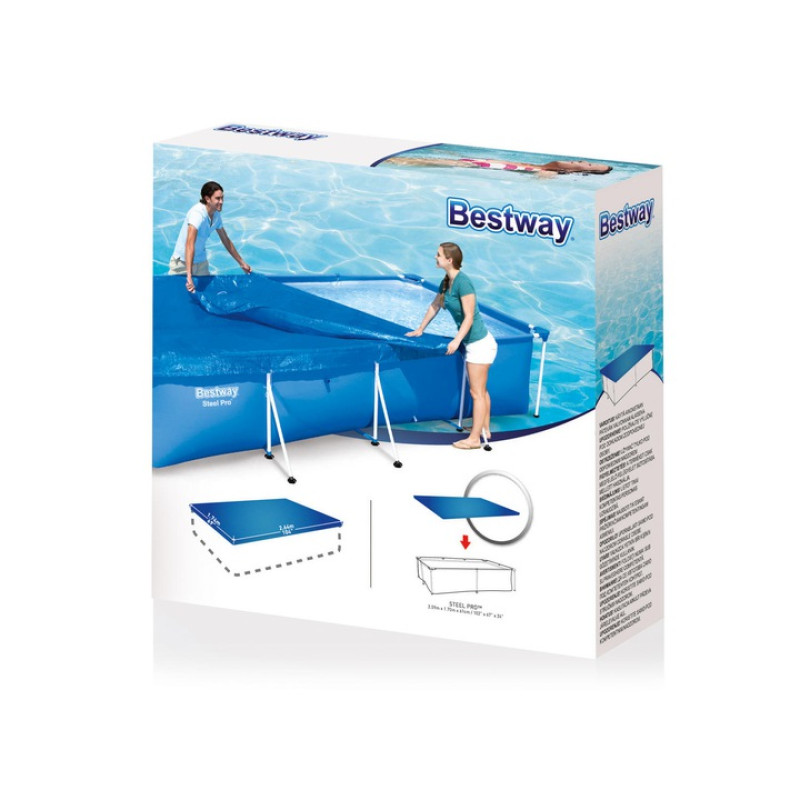 Накриття для каркасного басейну Bestway 58105 259 x 170 см