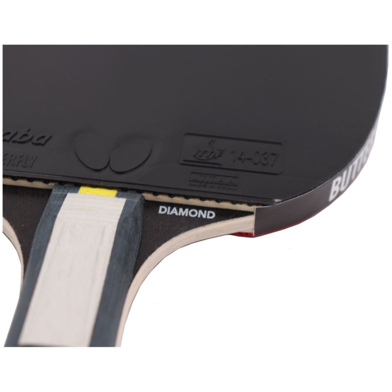 Ракетка для настільного тенісу BUTTERFLY Ovtcharov Diamond, чорна