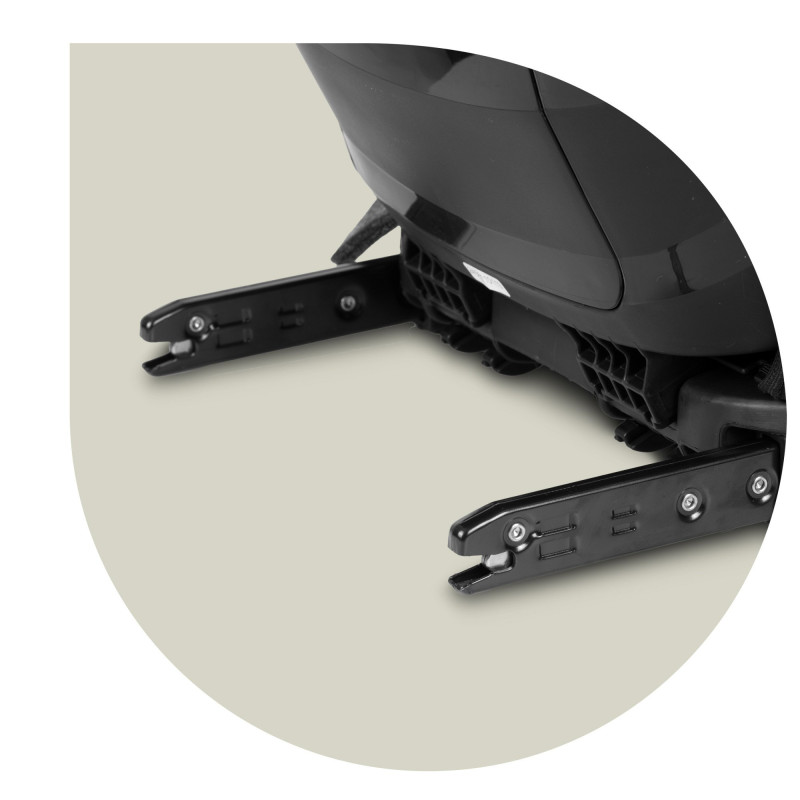 Автокрісло Nukido Louis Soft ISOFIX 15-36 кг, сіре