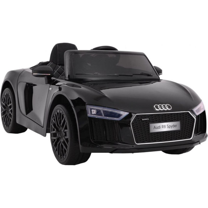 Дитяча акумуляторна машинка Audi R8 Чорна