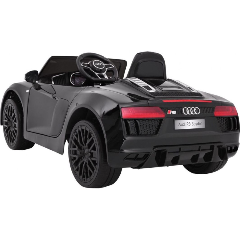 Дитяча акумуляторна машинка Audi R8 Чорна