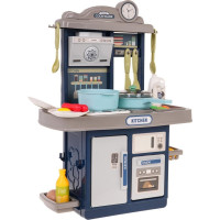 Дитяча кухня Ramiz з функцією звуку на 28 ел. синя