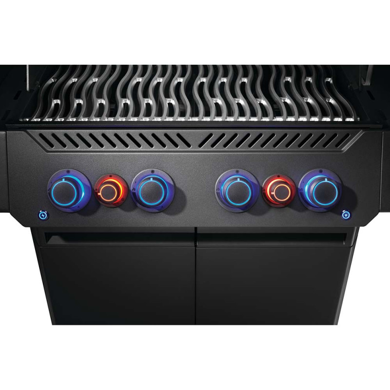 Газовий гриль Napoleon Phantom Prestige 500 Connected з бічним пальником Sizzle Zone і вертілем (69212) P500VXRSIBPK-UA-PHM Код: 012816