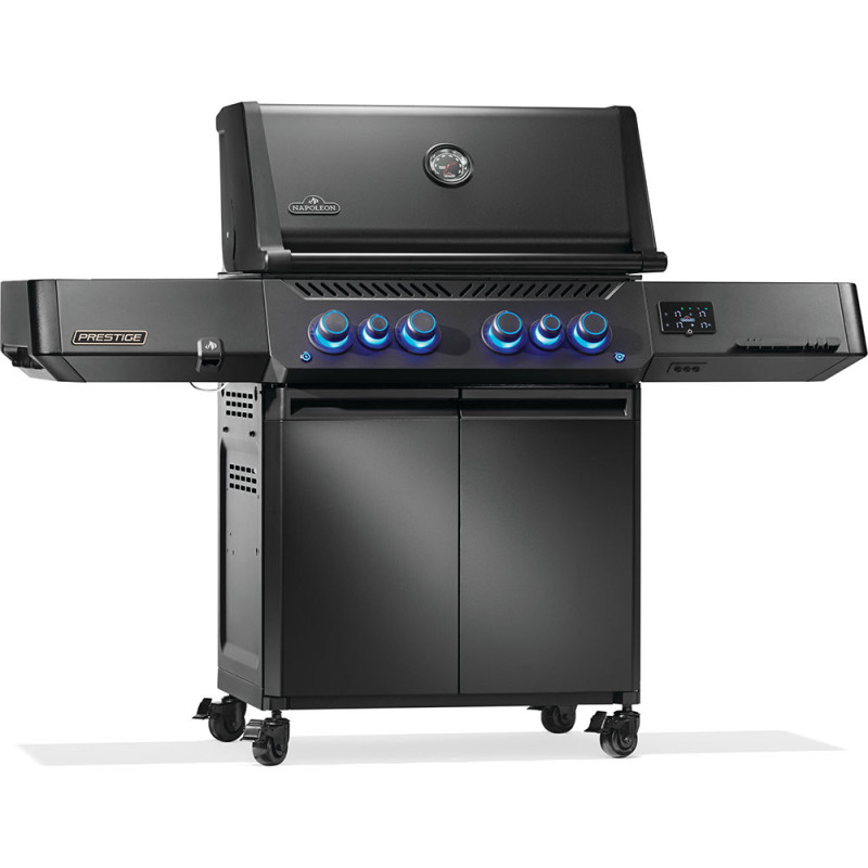 Газовий гриль Napoleon Phantom Prestige 500 Connected з бічним пальником Sizzle Zone і вертілем (69212) P500VXRSIBPK-UA-PHM Код: 012816